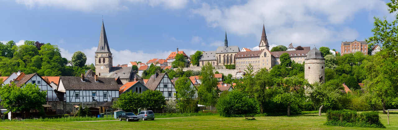 Stadtansicht von Warburg