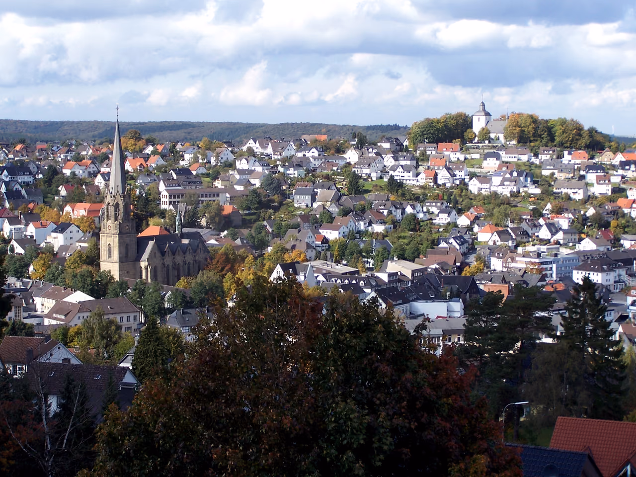 Stadtansicht von Warstein