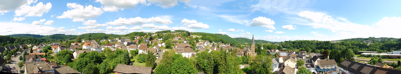 Stadtansicht von Windeck
