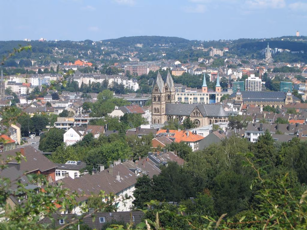 Stadtansicht von Wuppertal
