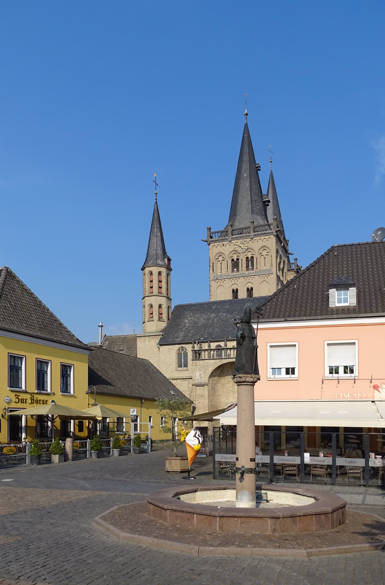 Stadtansicht von Xanten