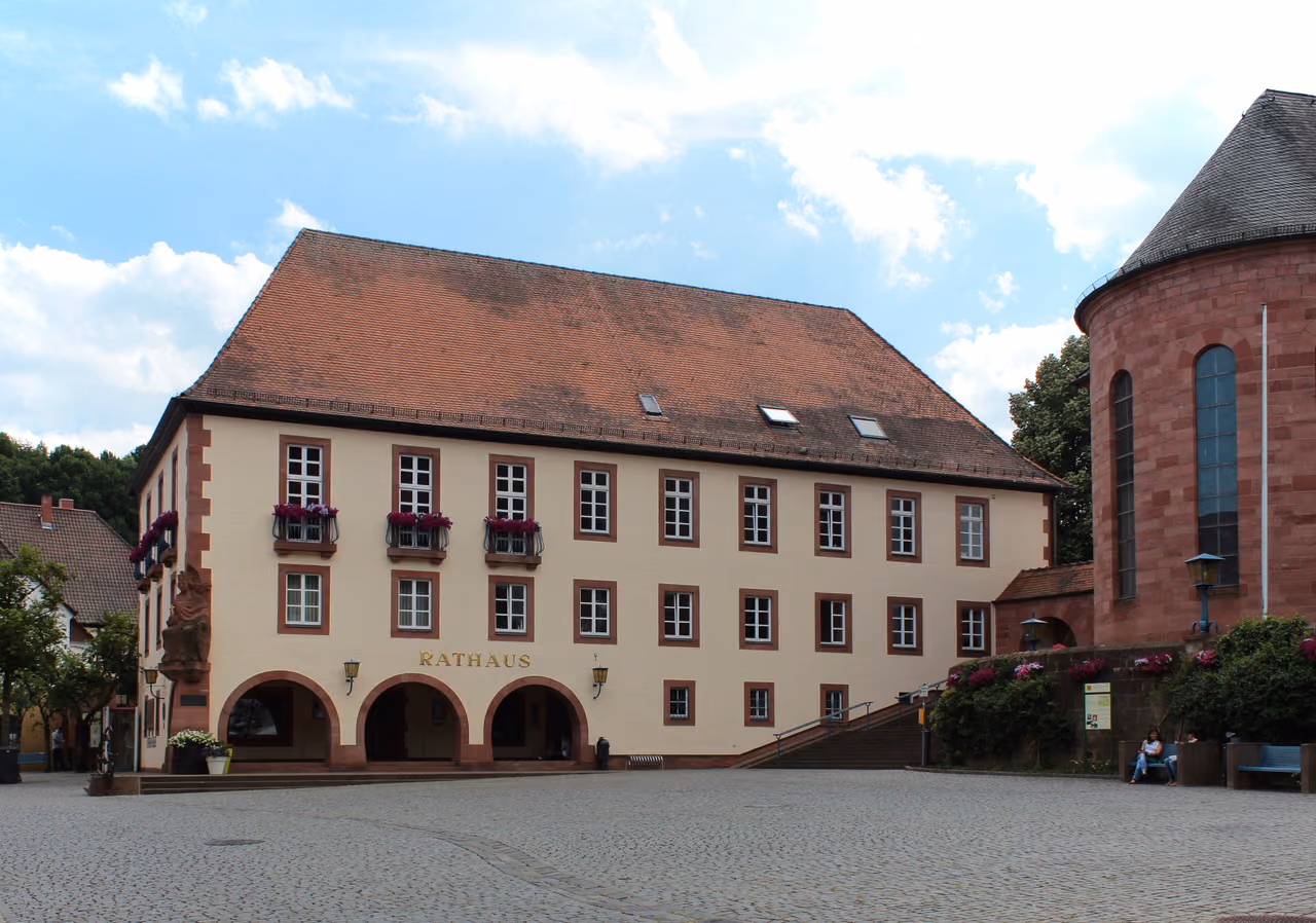 Stadtansicht von Annweiler am Trifels