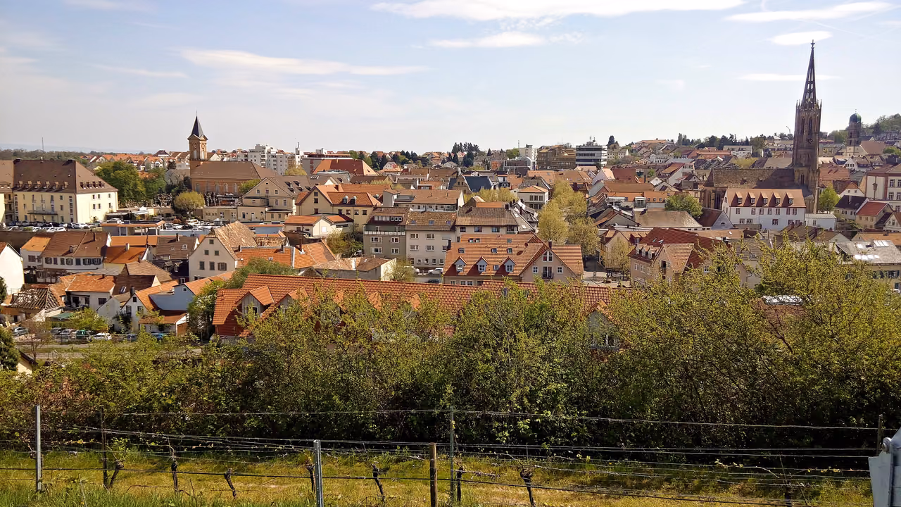 Stadtansicht von Bad Dürkheim