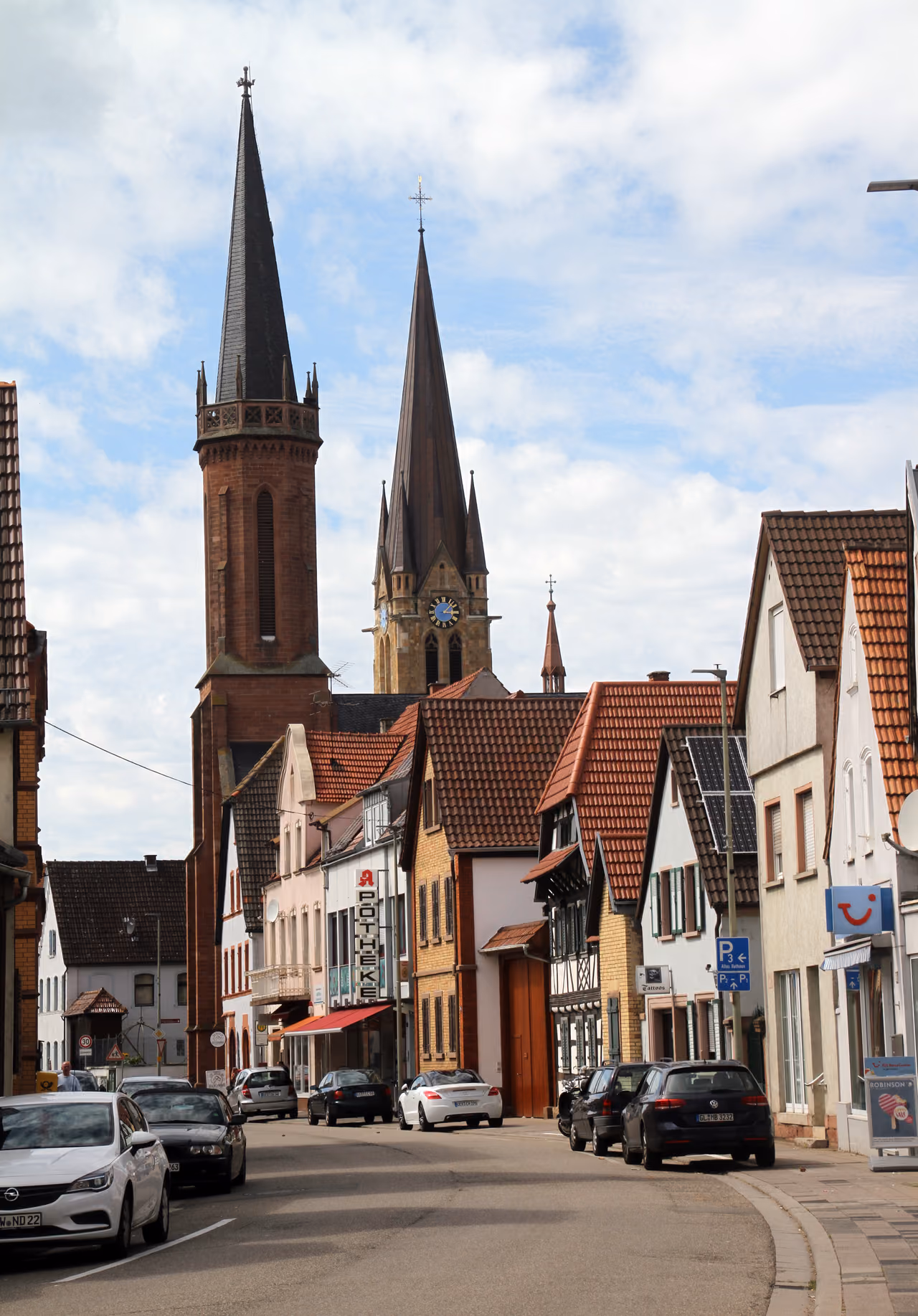 Stadtansicht von Bellheim