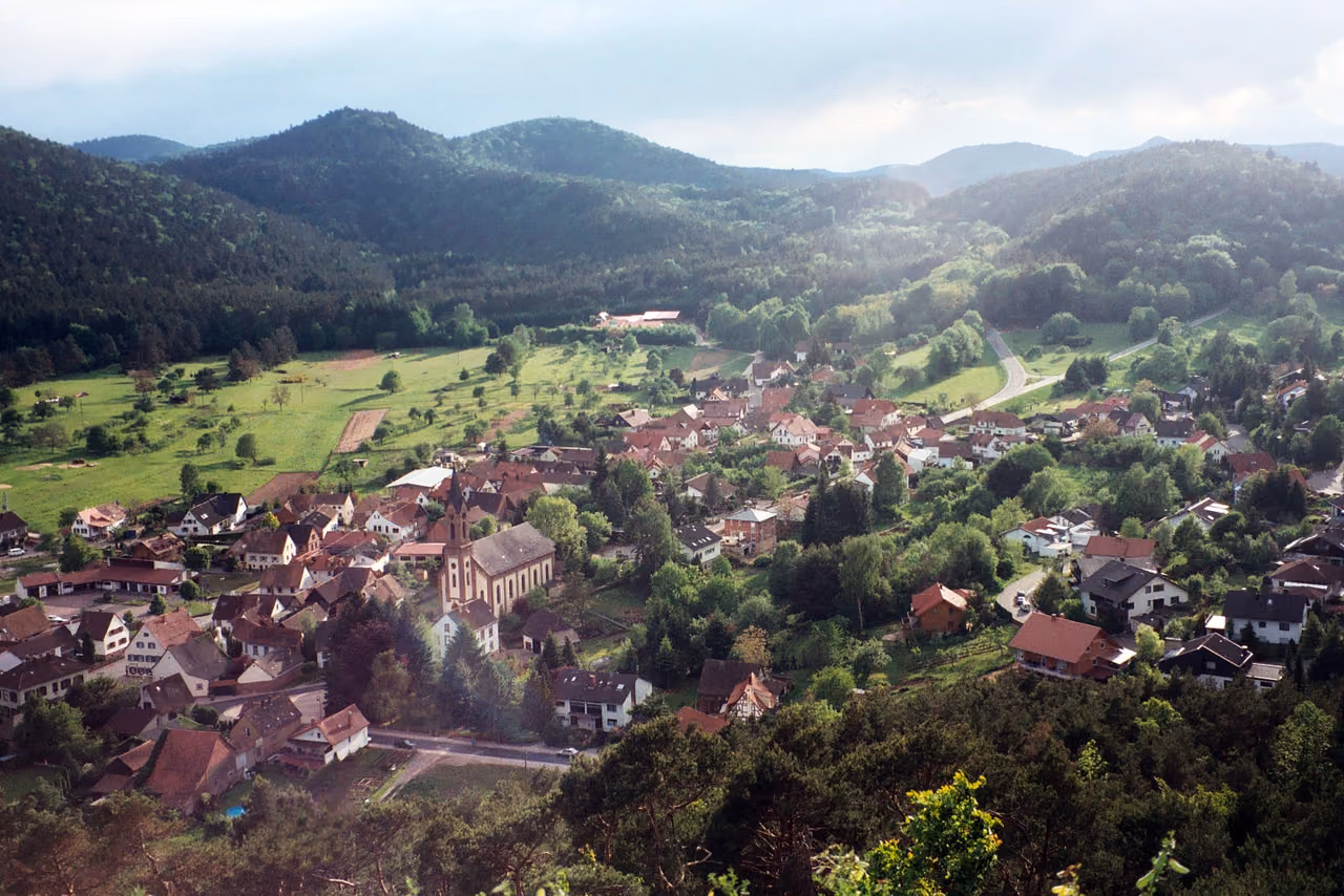Stadtansicht von Birkenhördt