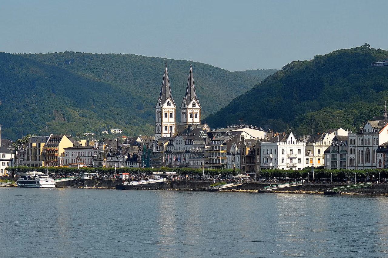 Stadtansicht von Boppard