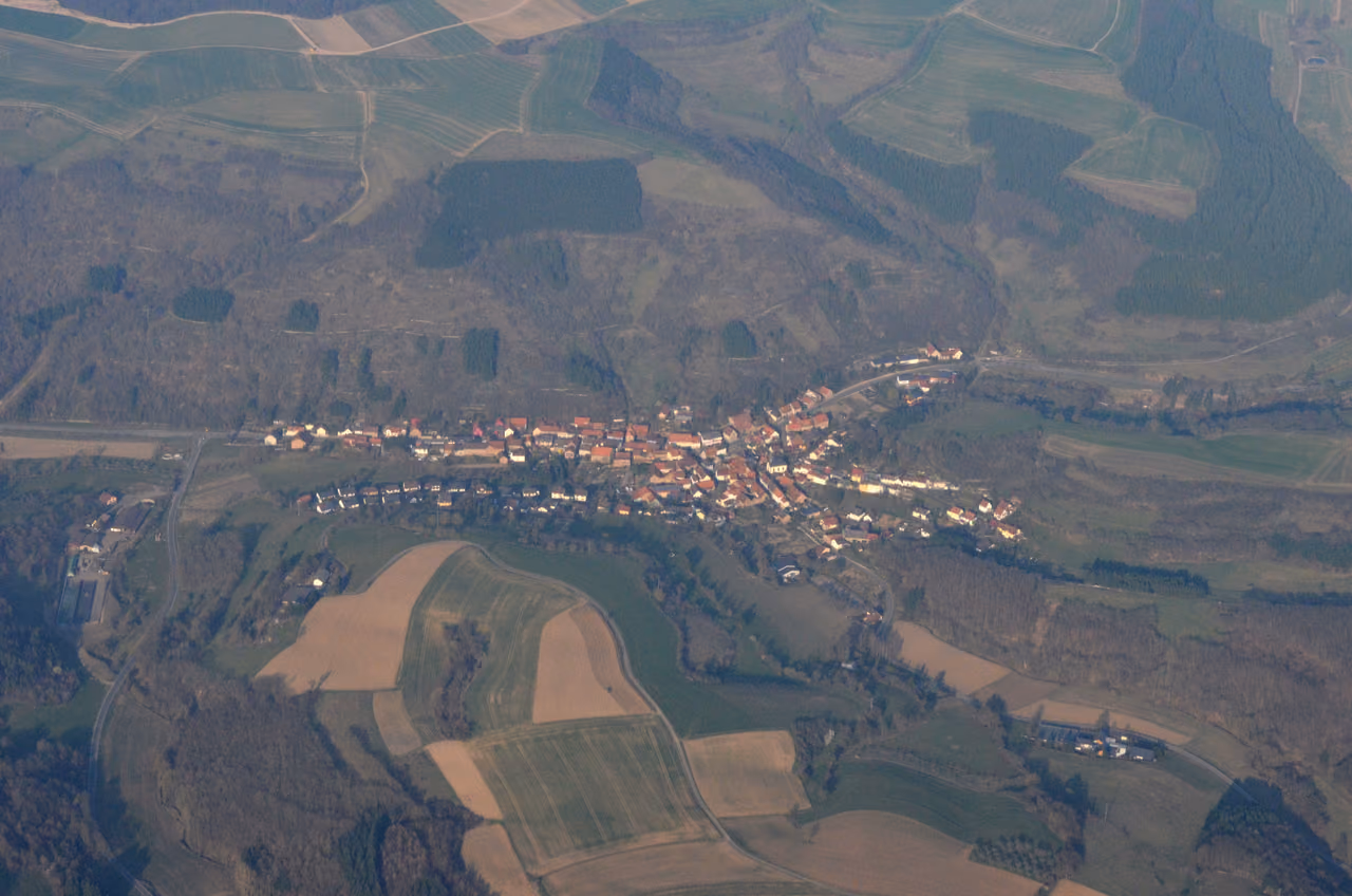 Stadtansicht von Callbach