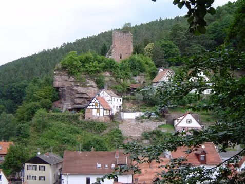 Stadtansicht von Elmstein