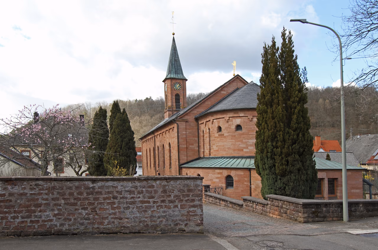 Stadtansicht von Eppenbrunn