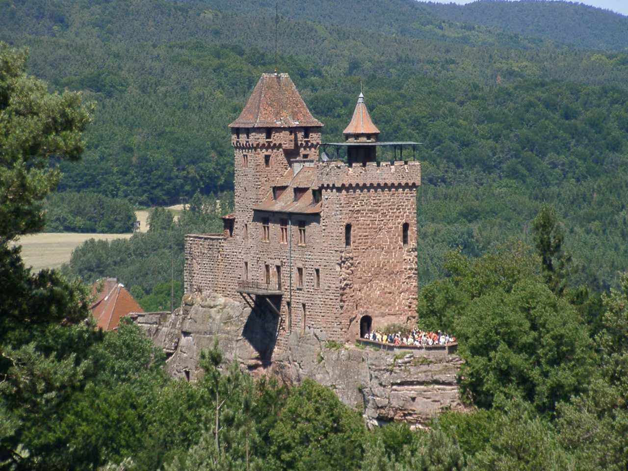 Stadtansicht von Erlenbach bei Dahn