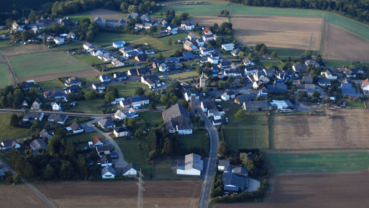 Stadtansicht von Forst (Eifel)