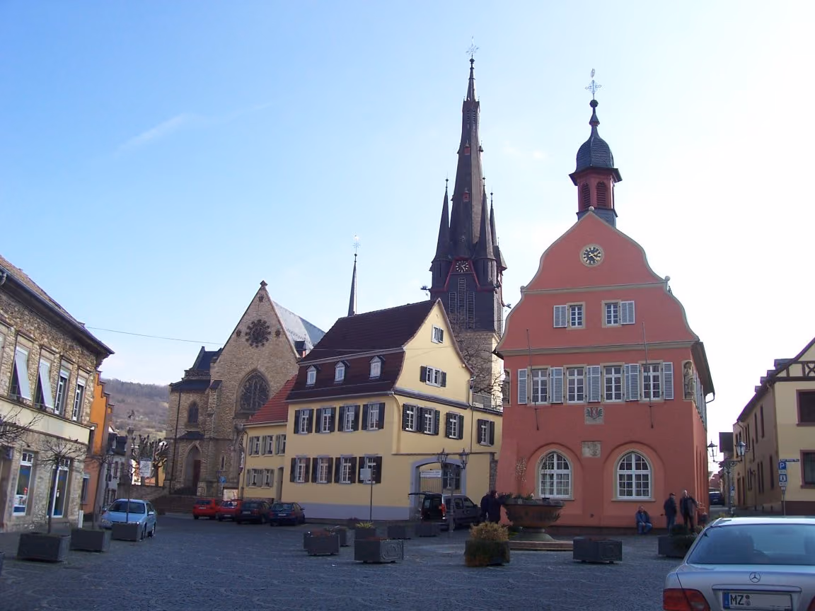 Stadtansicht von Gau-Algesheim