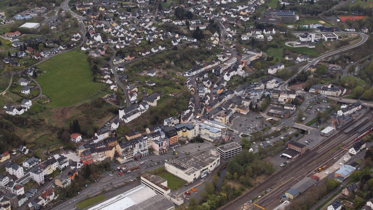 Stadtansicht von Gerolstein