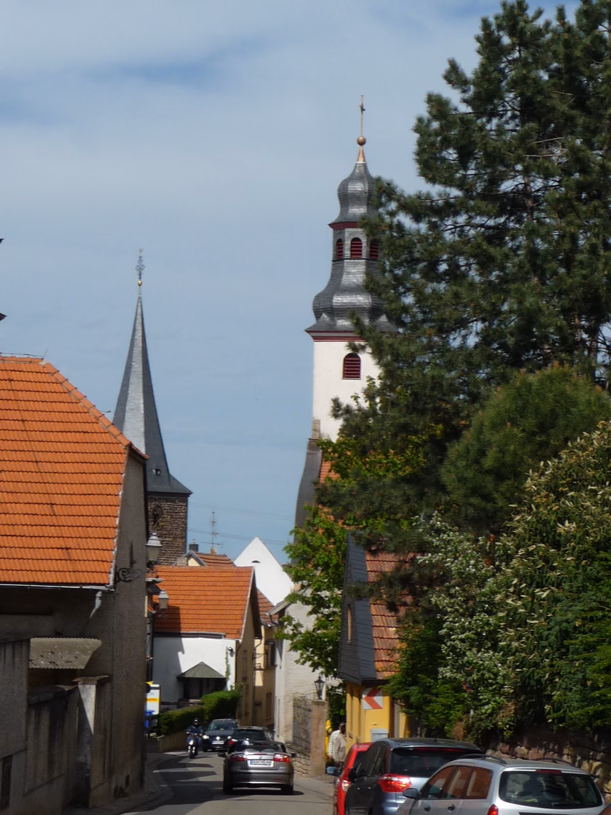 Stadtansicht von Großkarlbach