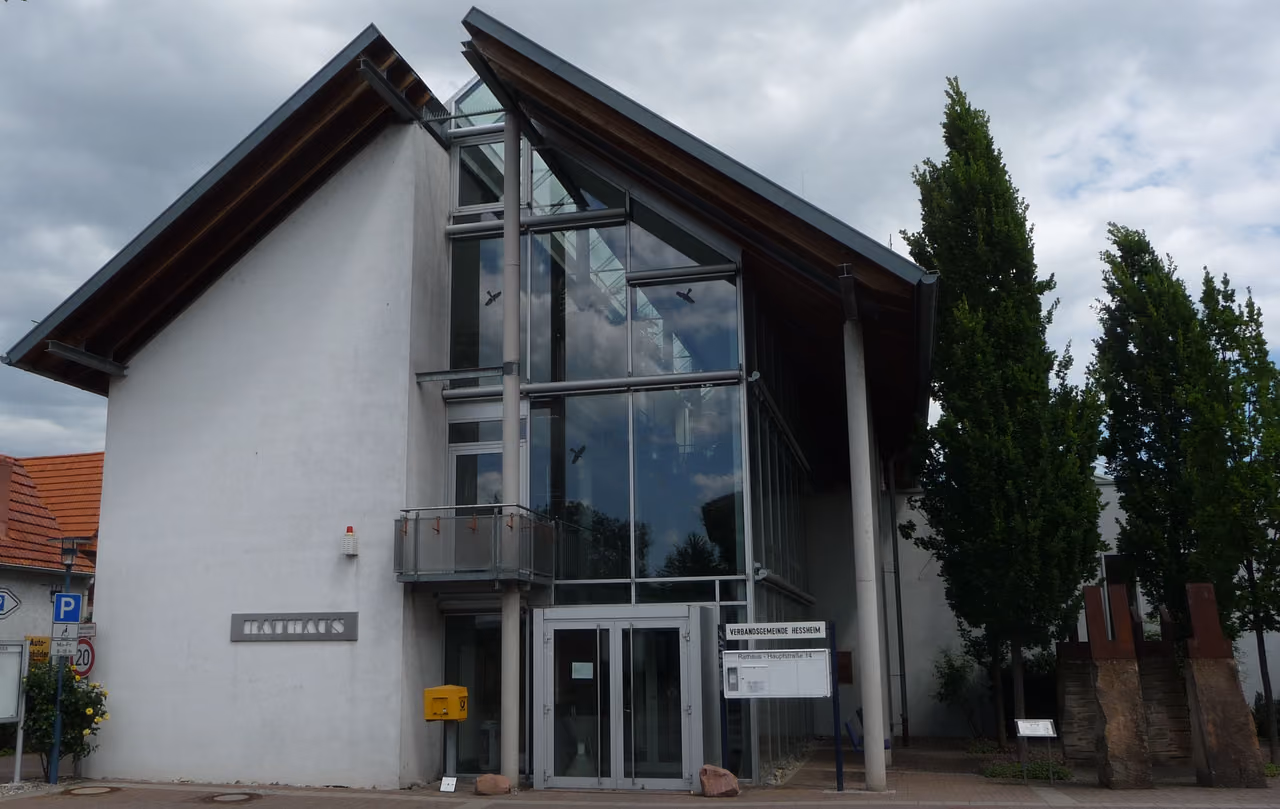 Stadtansicht von Heßheim