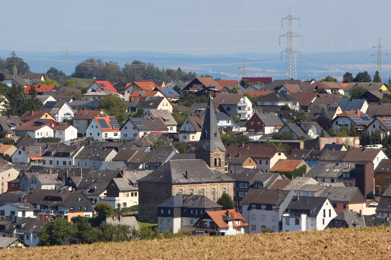 Stadtansicht von Holzappel