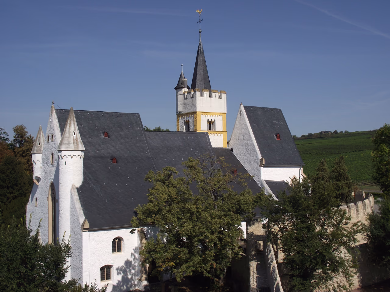 Stadtansicht von Ingelheim am Rhein