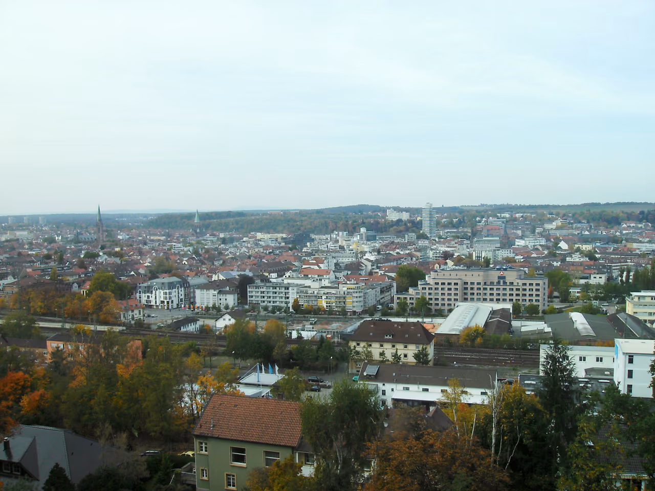 Stadtansicht von Kaiserslautern