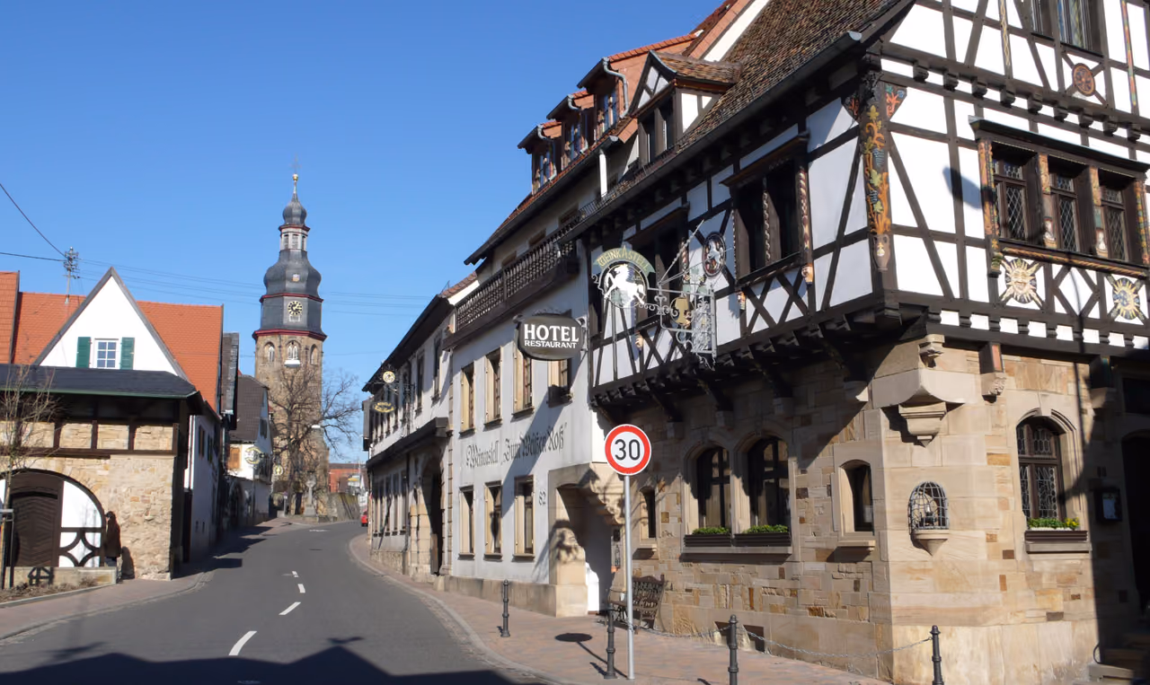 Stadtansicht von Kallstadt