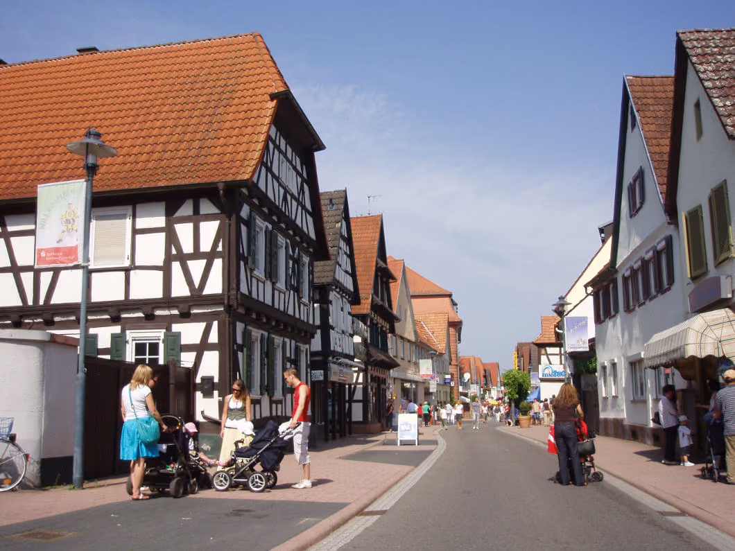 Stadtansicht von Kandel