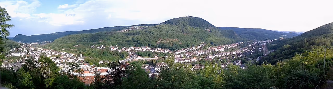 Stadtansicht von Kirn