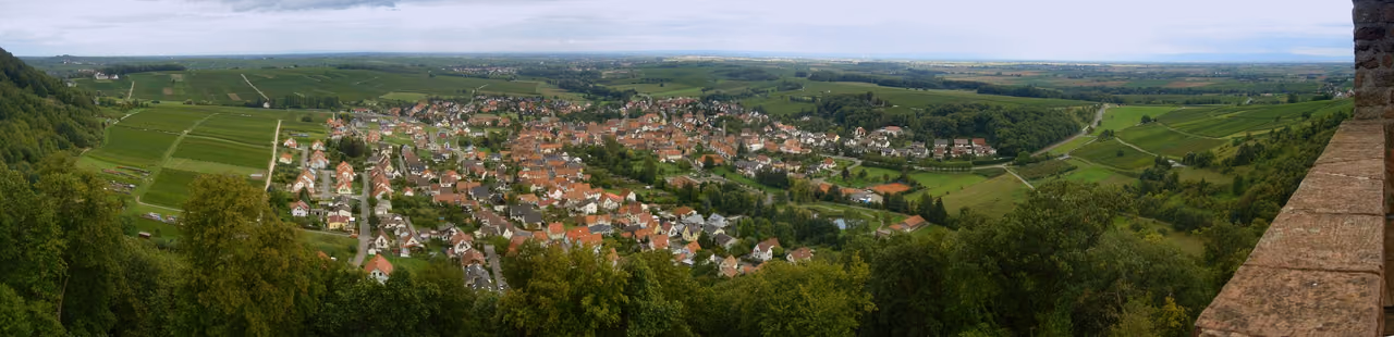 Stadtansicht von Klingenmünster