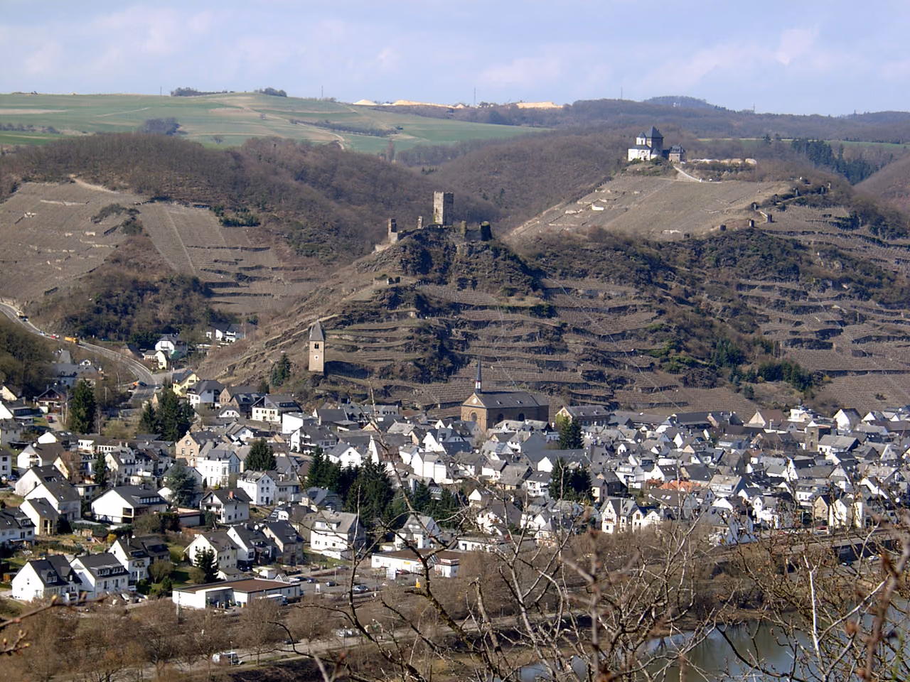 Stadtansicht von Kobern-Gondorf
