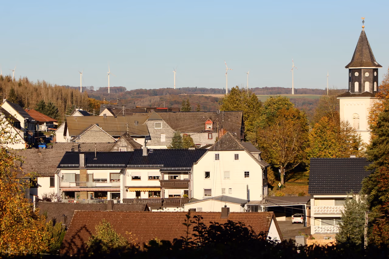 Stadtansicht von Kroppach