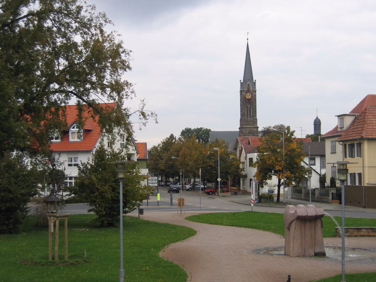 Stadtansicht von Lambsheim