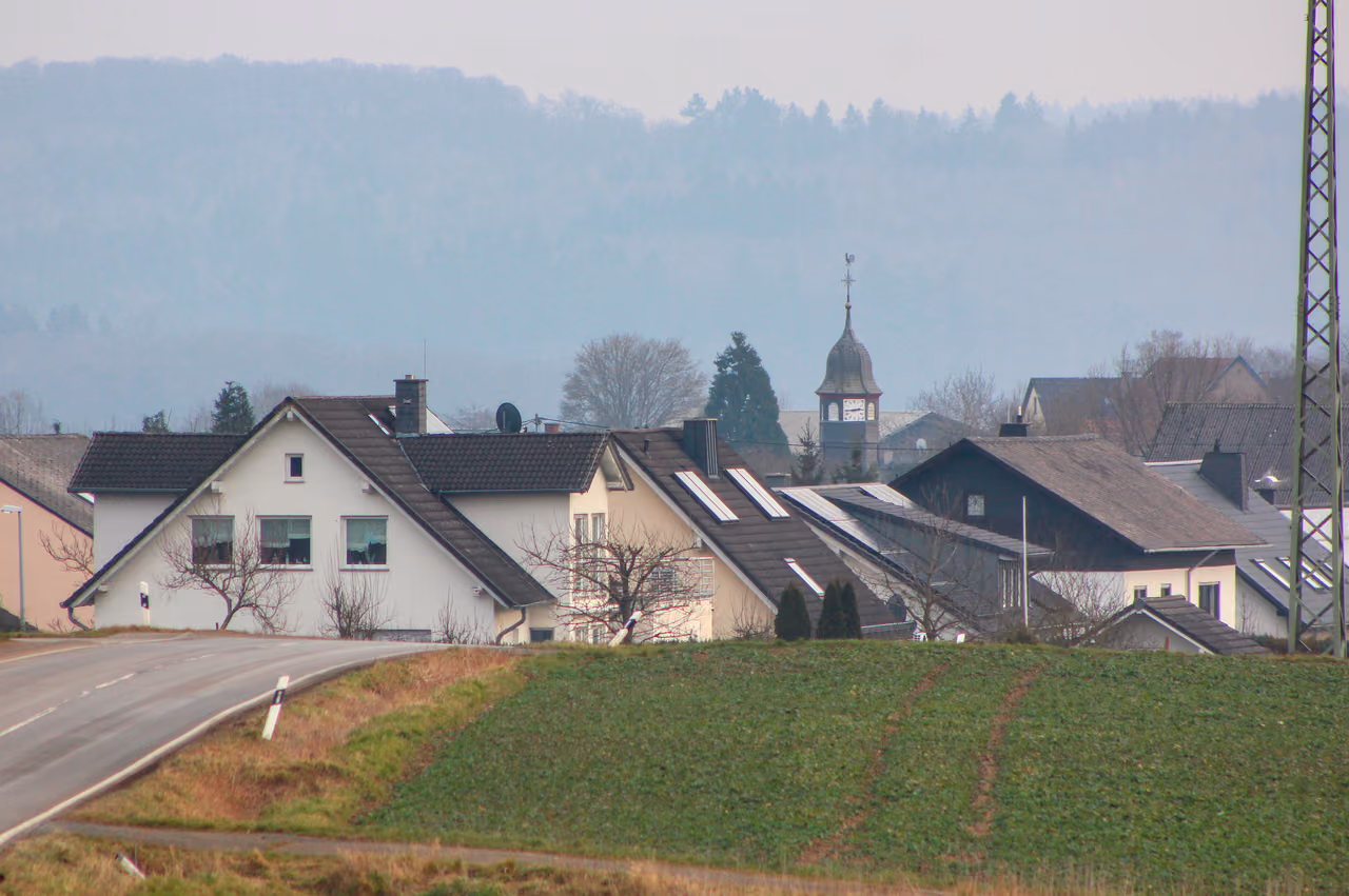 Stadtansicht von Langenscheid