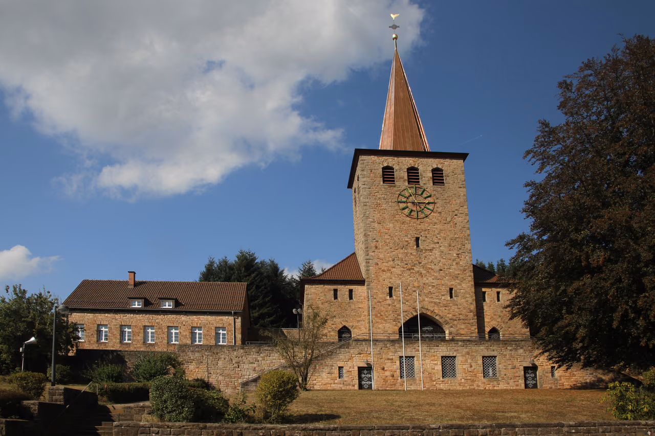 Stadtansicht von Leimen