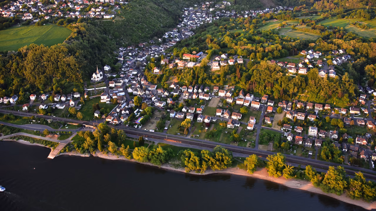 Stadtansicht von Leubsdorf