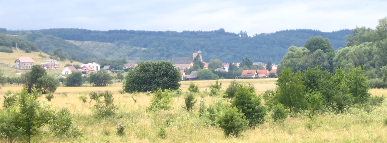 Stadtansicht von Merxheim