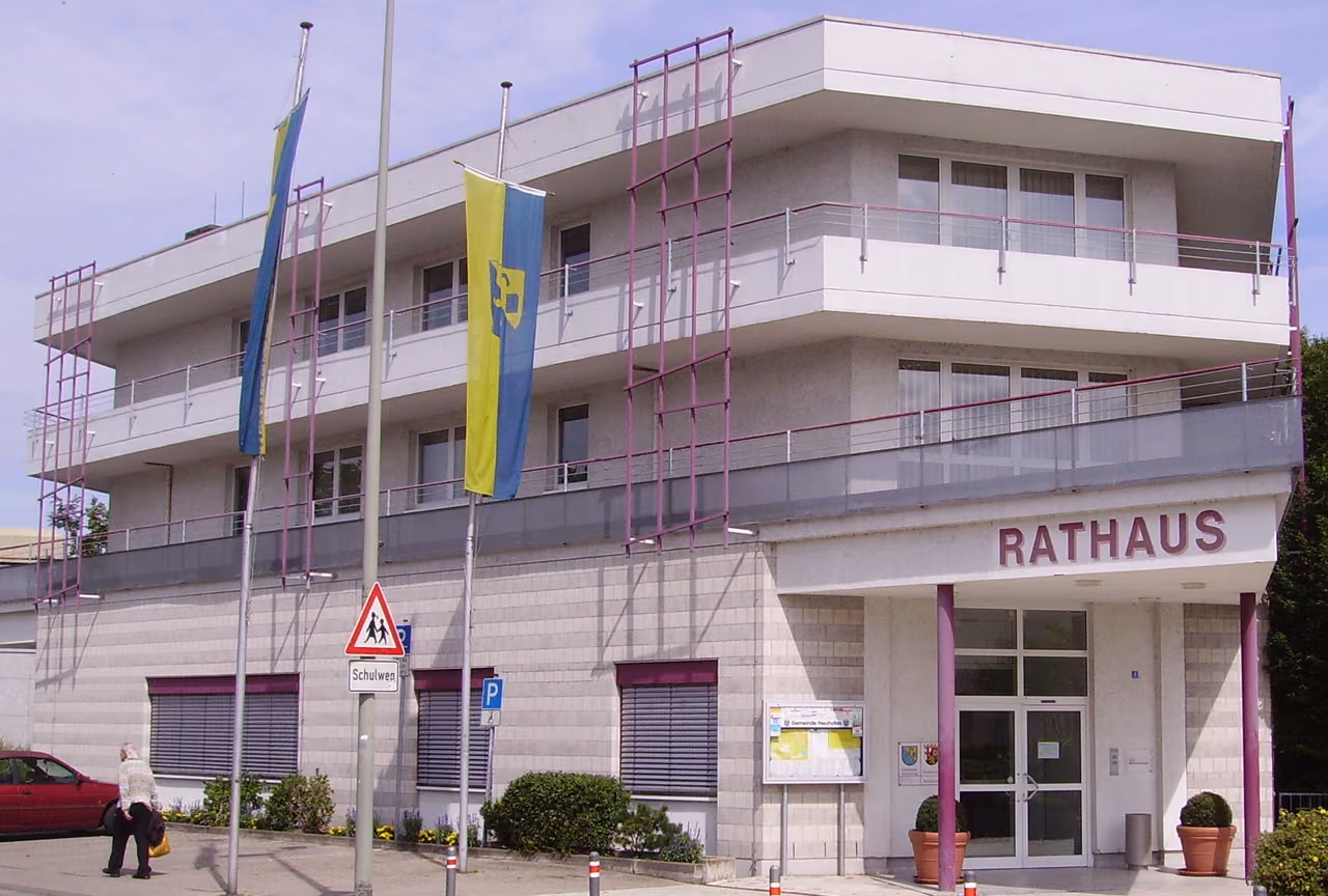 Stadtansicht von Neuhofen