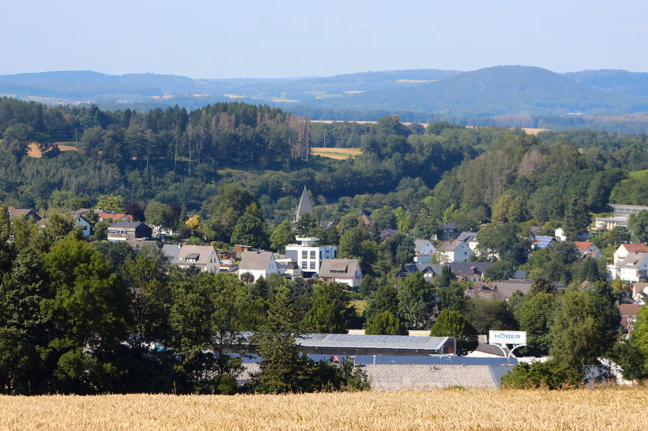 Stadtansicht von Niederelbert