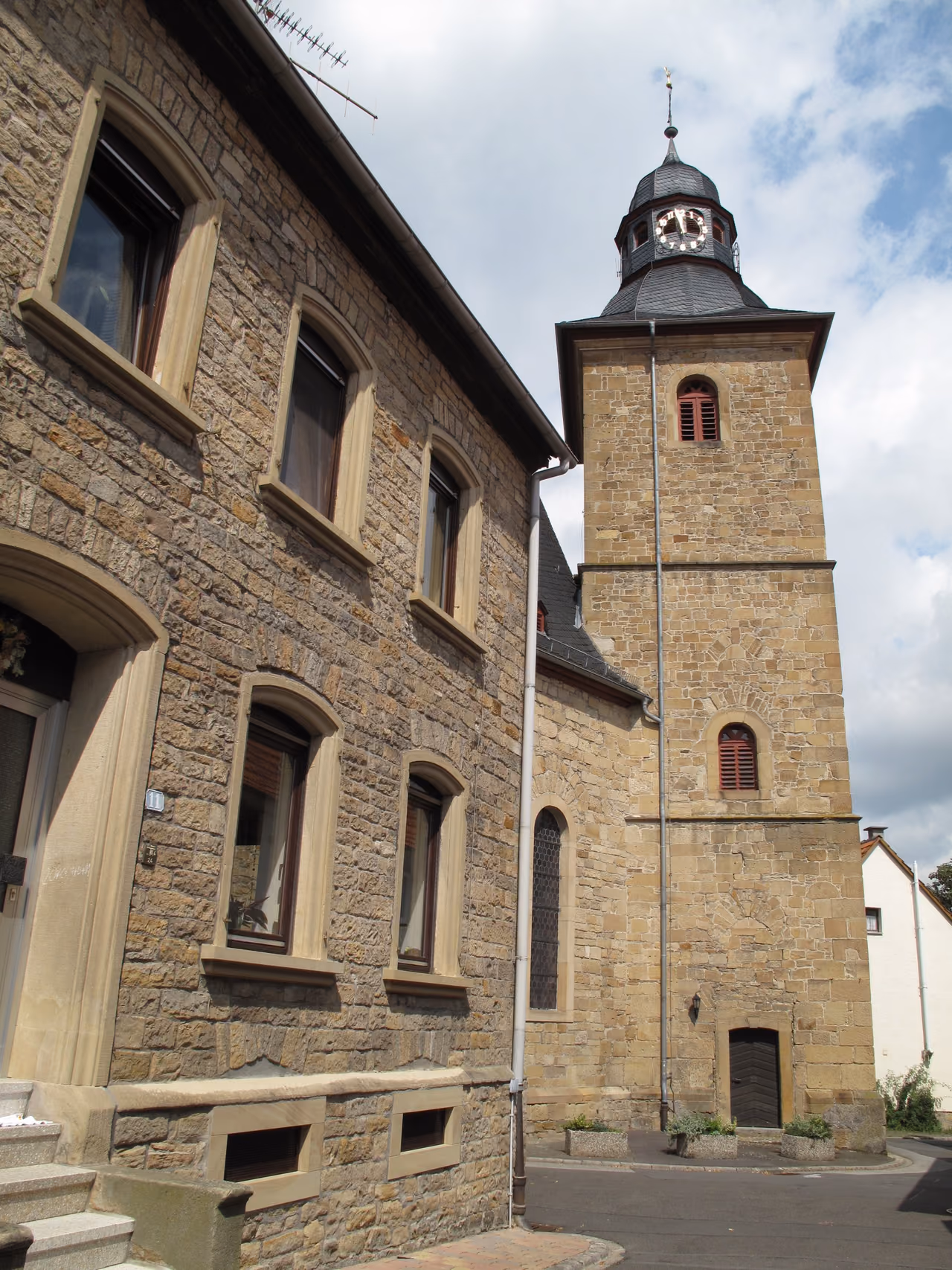 Stadtansicht von Odernheim am Glan