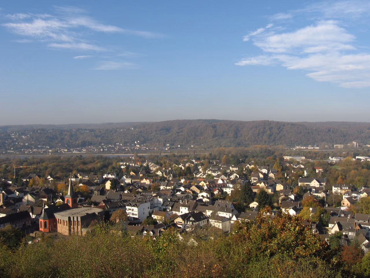 Stadtansicht von Rheinbreitbach