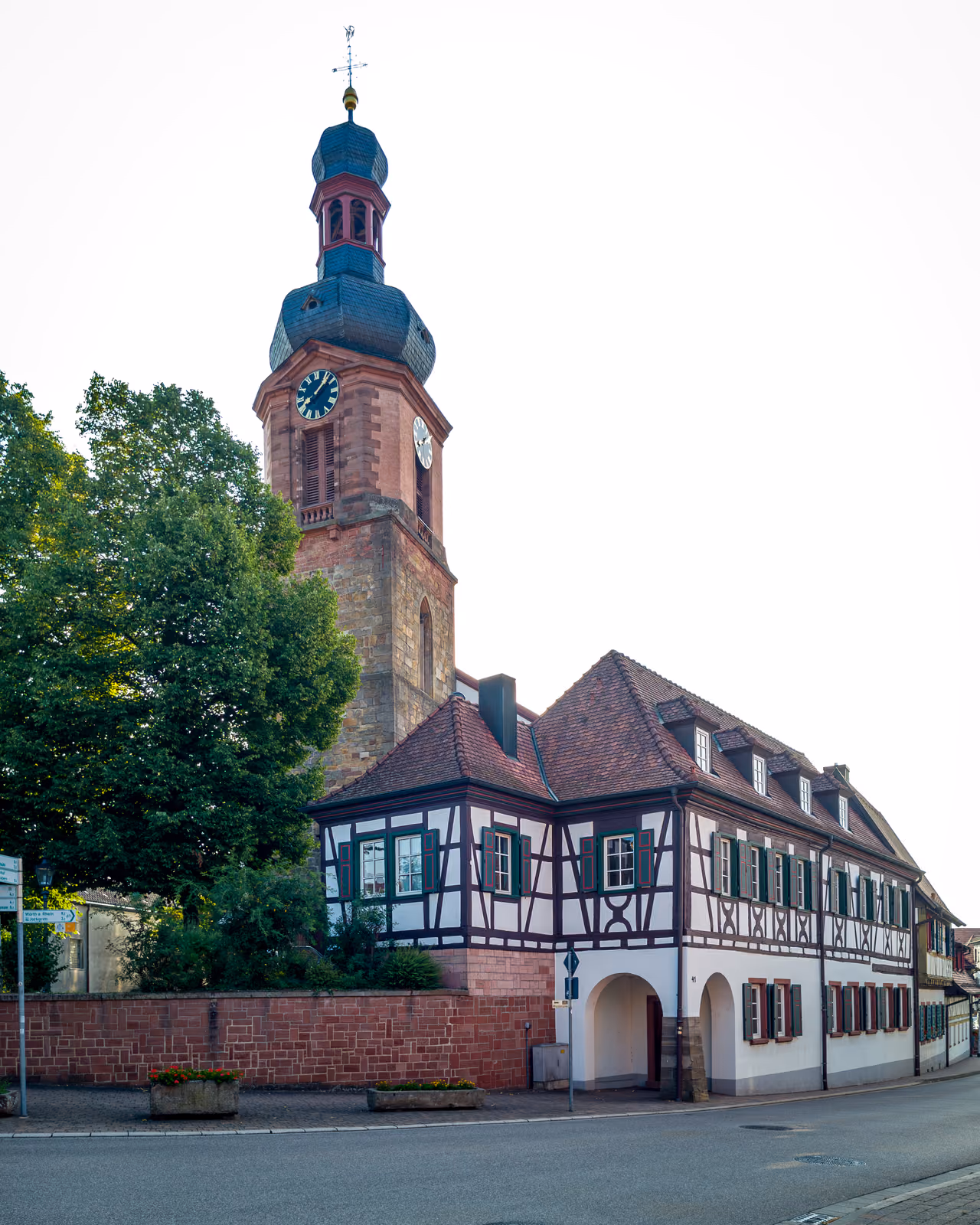Stadtansicht von Rheinzabern