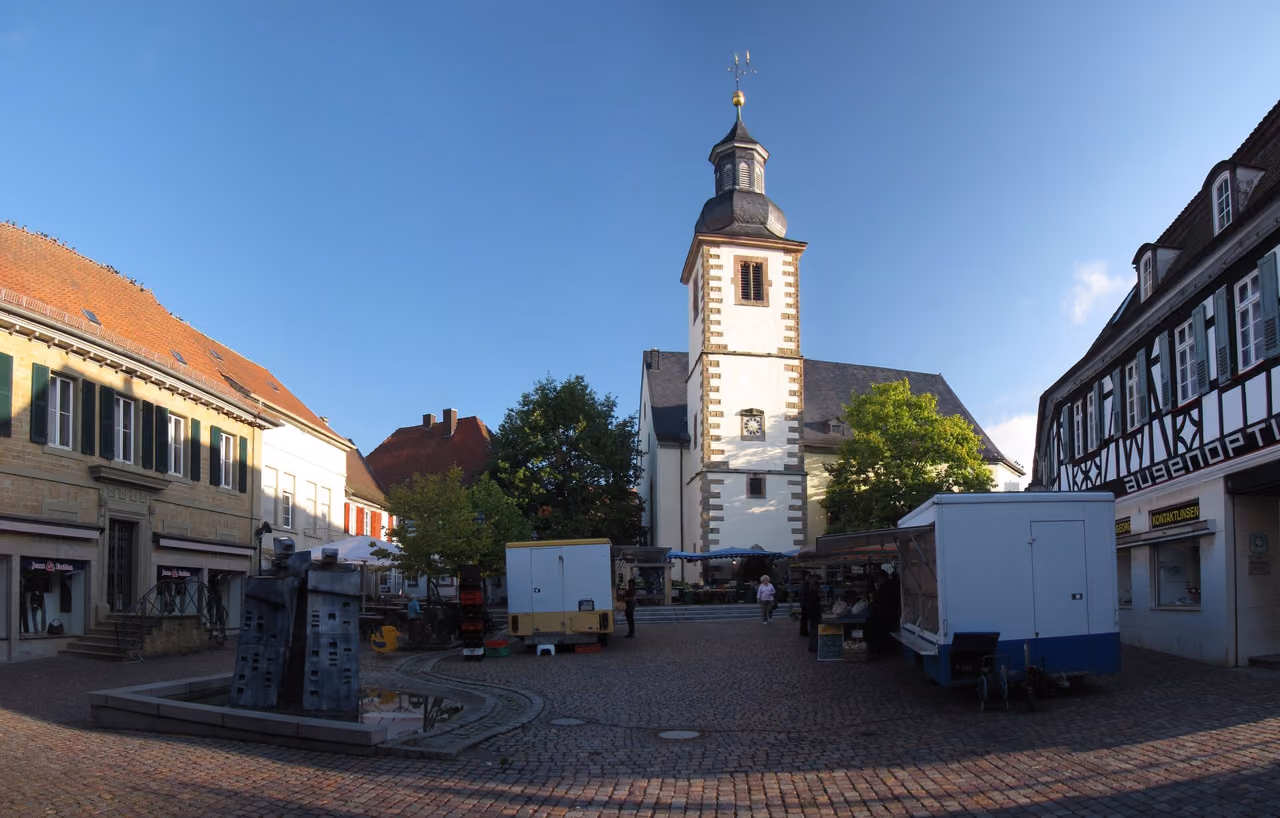 Stadtansicht von Rockenhausen