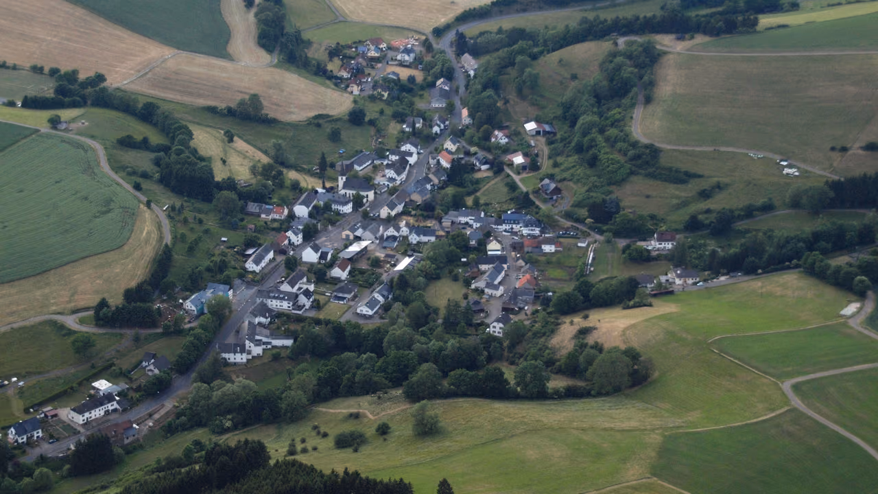 Stadtansicht von Rockeskyll