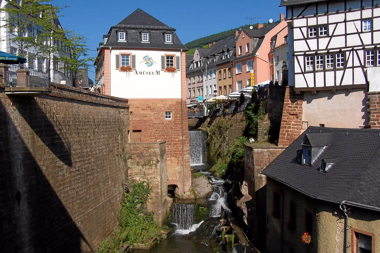 Stadtansicht von Saarburg