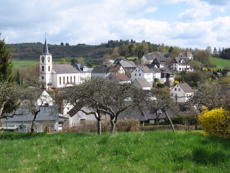 Stadtansicht von Schalkenmehren