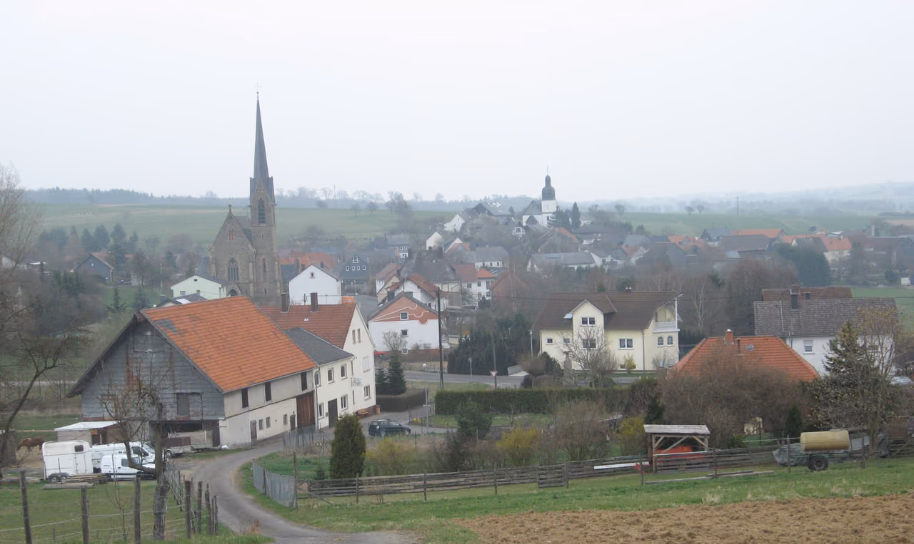 Stadtansicht von Seesbach