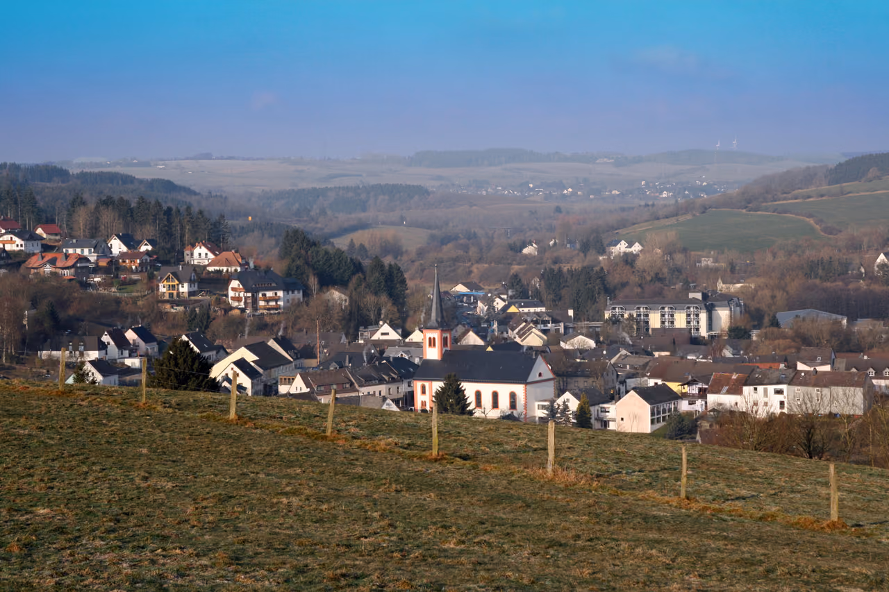 Stadtansicht von Stadtkyll