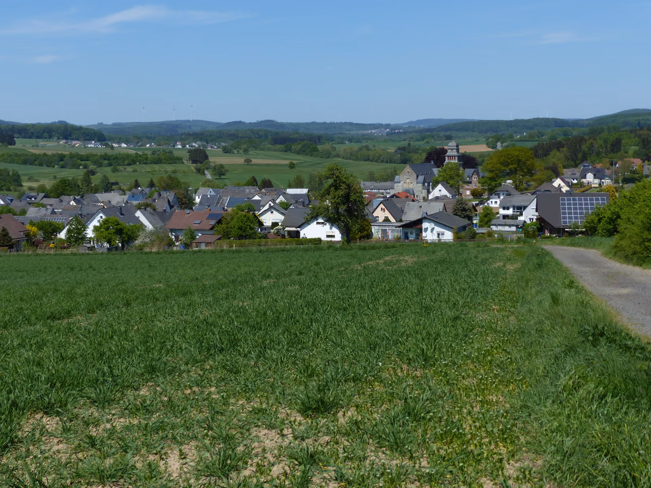 Stadtansicht von Steinefrenz