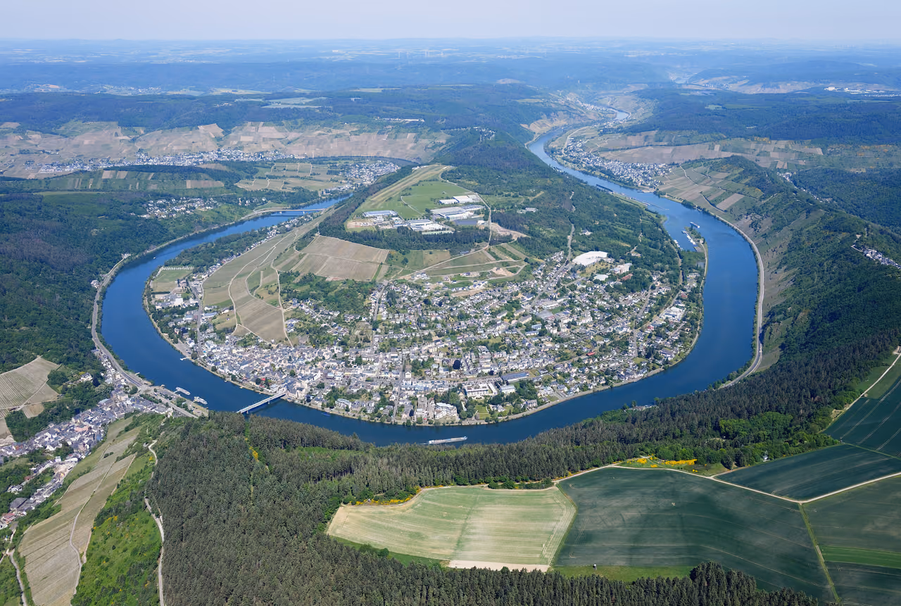 Stadtansicht von Traben-Trarbach