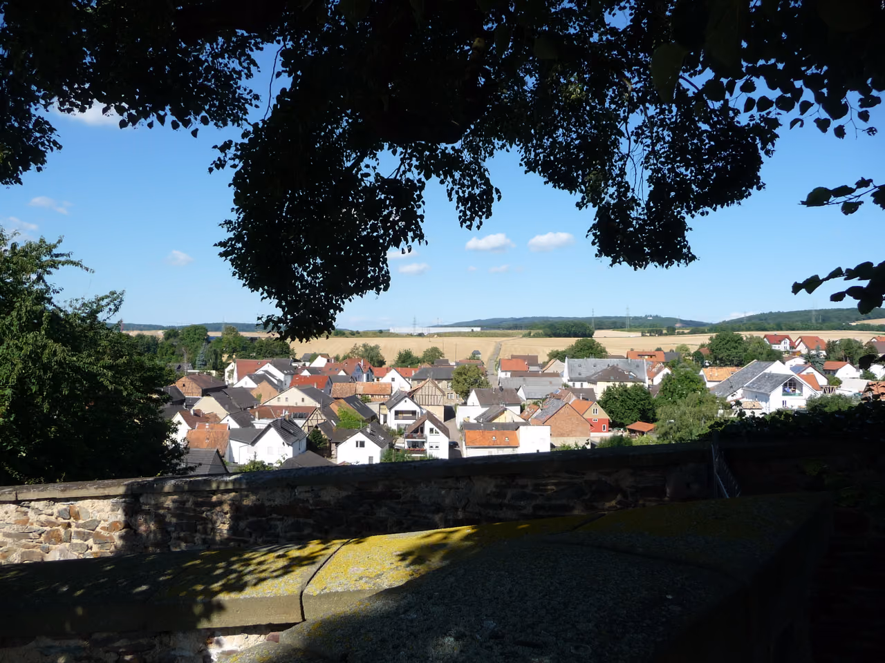 Stadtansicht von Waldlaubersheim