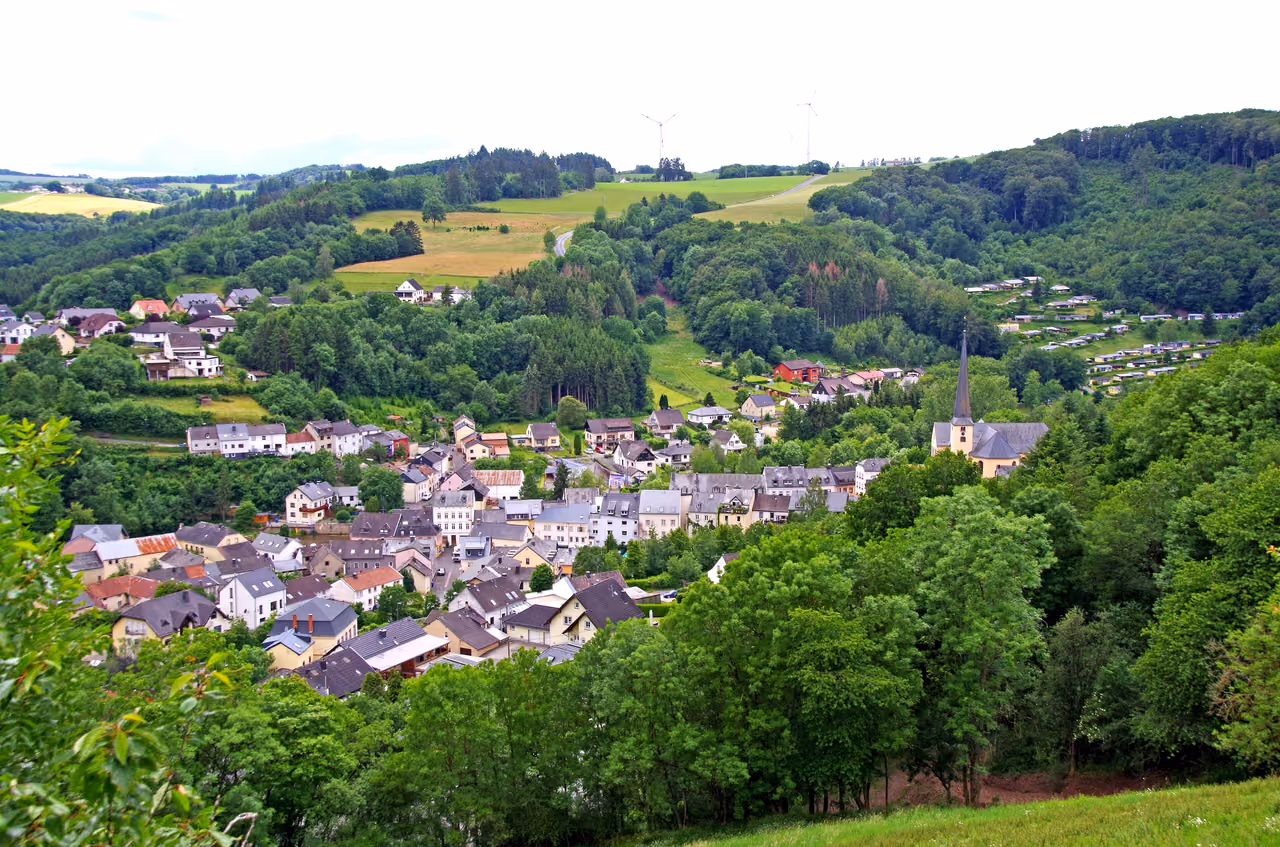 Stadtansicht von Waxweiler