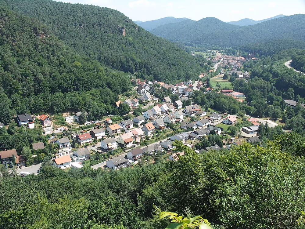 Stadtansicht von Wilgartswiesen