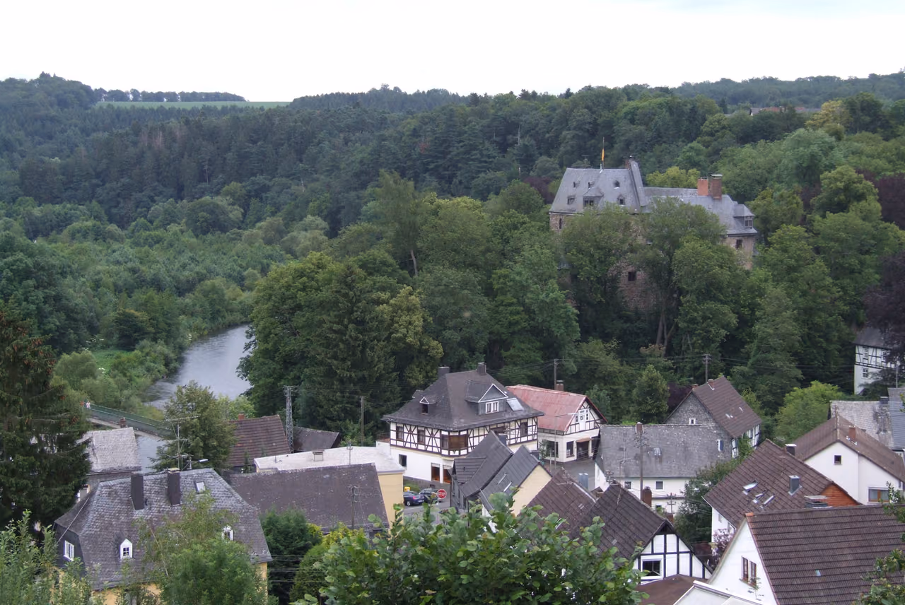 Stadtansicht von Wissen